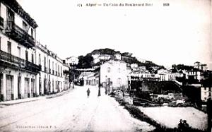 Alger - Boulevard Bru - Coin - 1928
